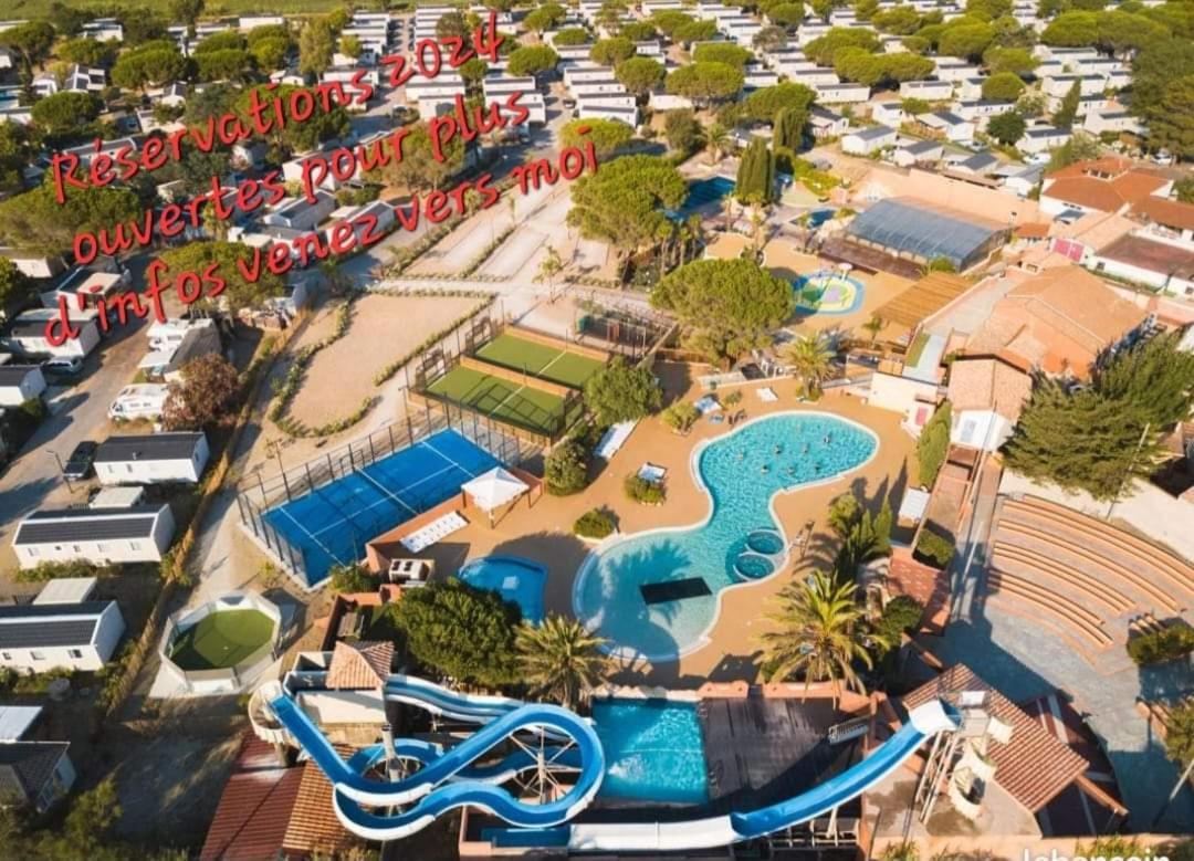 Mobilhome Soleia Neuf 2023 Mar Estang Siblu Village Canet-En-Roussillon Exteriér fotografie