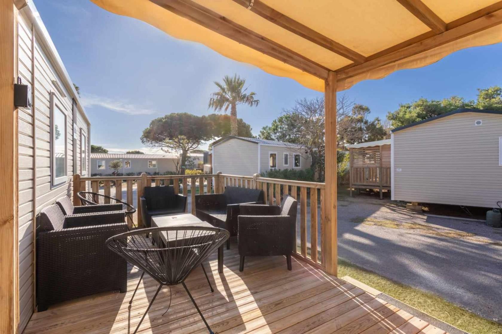 Mobilhome Soleia Neuf 2023 Mar Estang Siblu Village Canet-En-Roussillon Exteriér fotografie