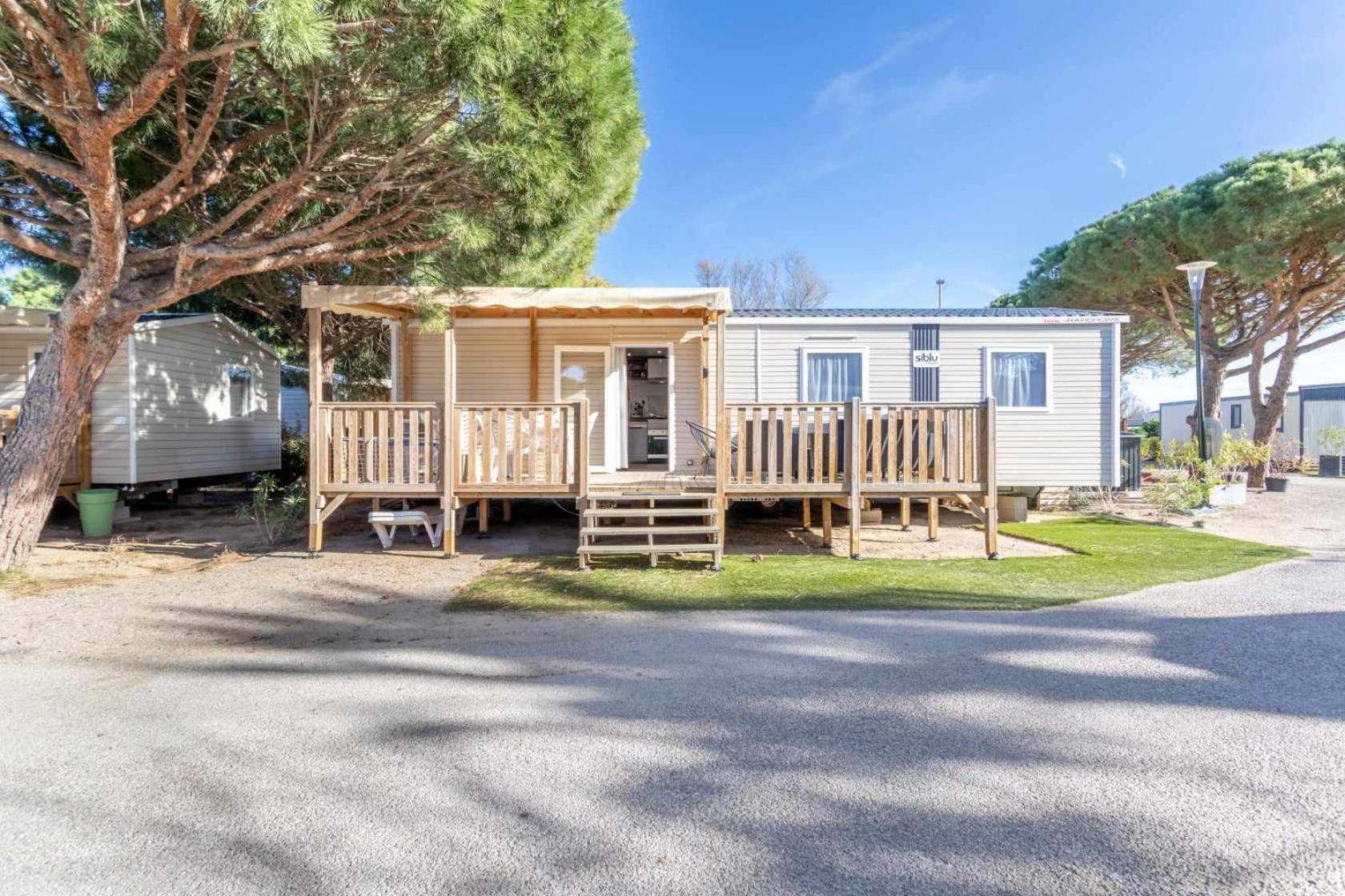 Mobilhome Soleia Neuf 2023 Mar Estang Siblu Village Canet-En-Roussillon Exteriér fotografie